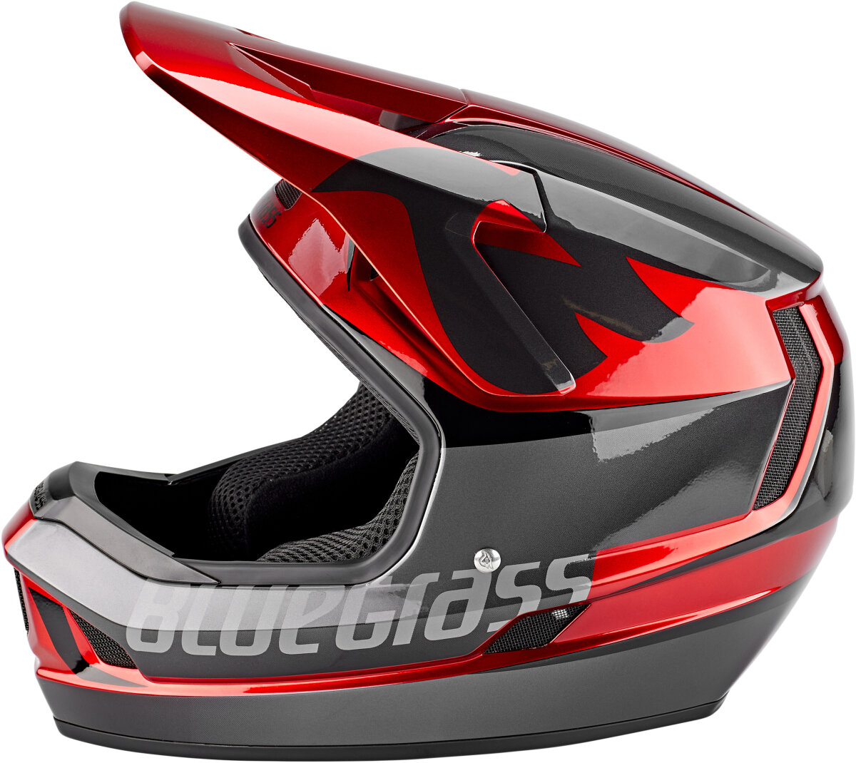 Шолом Bluegrass LEGIT CARBON розмір M (56-58), Red Metallic Black Glossy фото 2