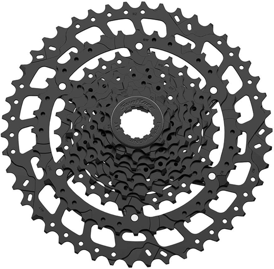 Касета 9-k 11-46T SUN RACE U980, чорна фото 