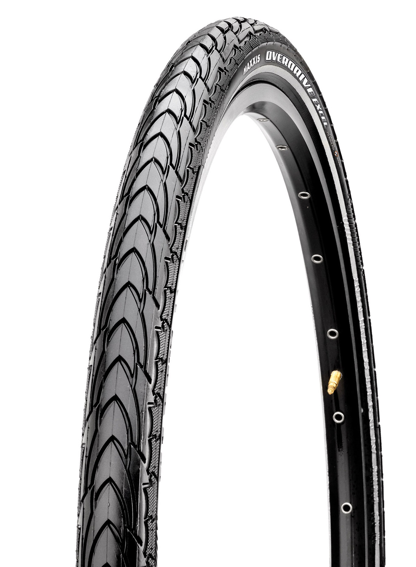 Покришка 700x35C Maxxis OVERDRIVE EXCEL, 60TPI, Wire, SILKSHIELD/REF фото 
