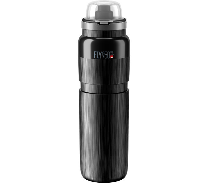 Фляга 0,95 ELITE FLY MTB TEX, черная фото 