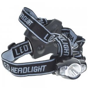 Ліхтар налобний Cree Q3-WC 2-Mode 130-Lumen White + Purple LED Head Light (3 * AA) фото 