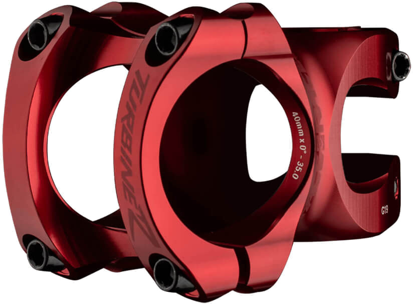 Вынос руля RaceFace TURBINE R, 40 мм, Ø35 мм, 0°, Red фото 