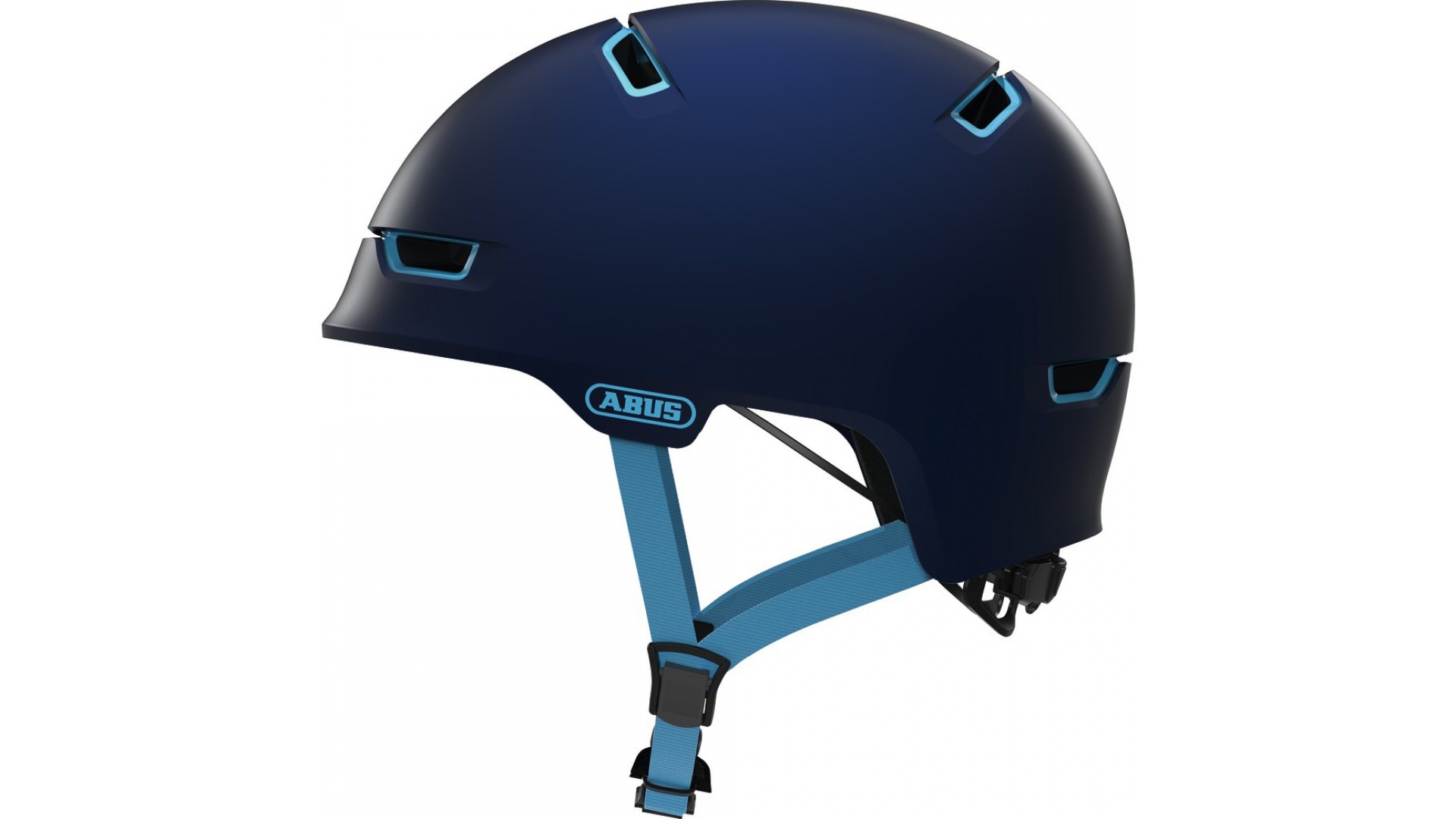 Шлем ABUS SCRAPER 3.0 ACE, размер L (57-62 см), Ultra Blue, сине-голубой фото 