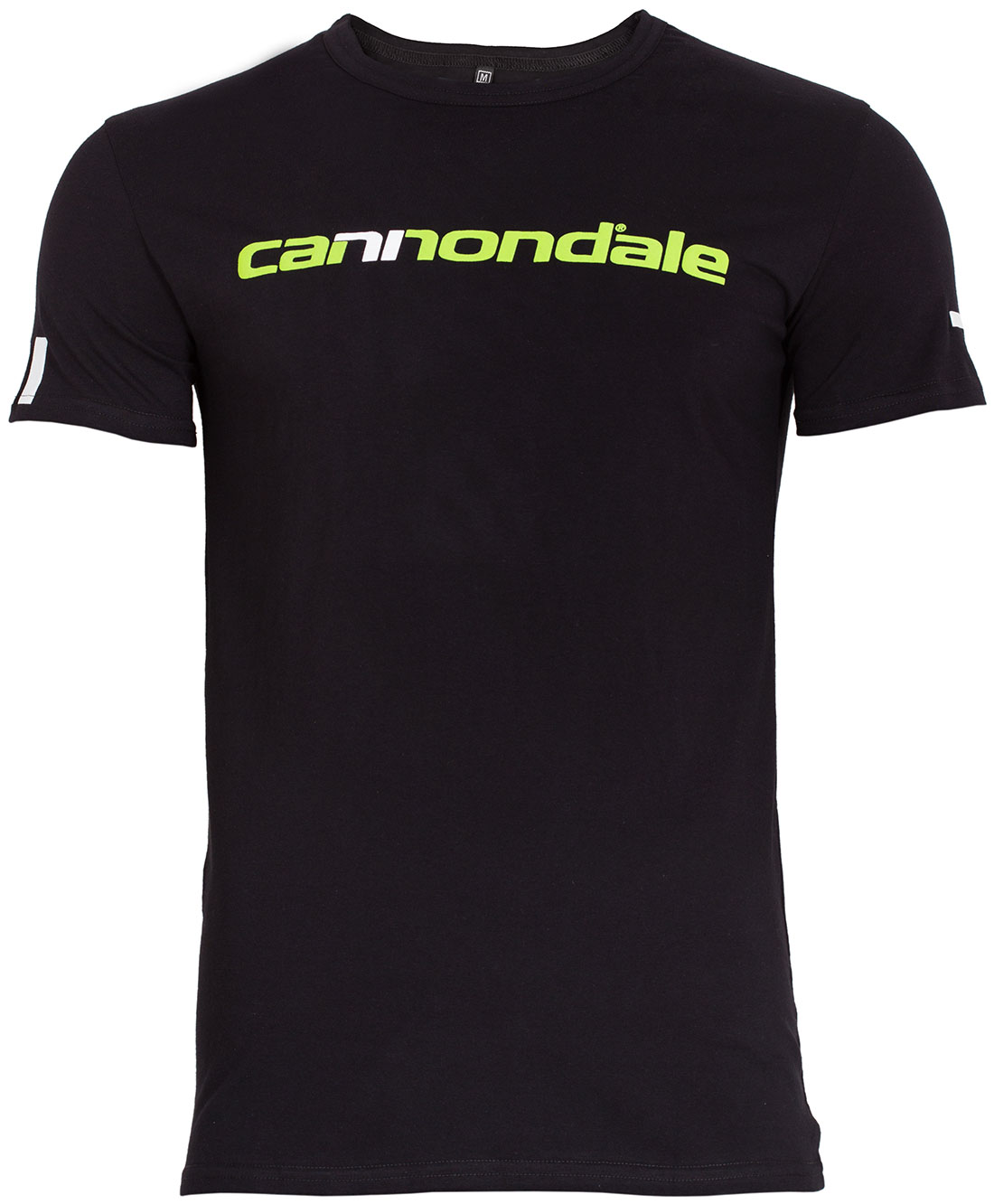 Футболка Cannondale з горизонтальним двоколірним логотипом, чорна, розмір XL фото 