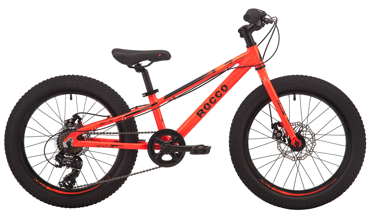Велосипед 20 '' Pride ROCCO 2.1 червоний 2019 фото 