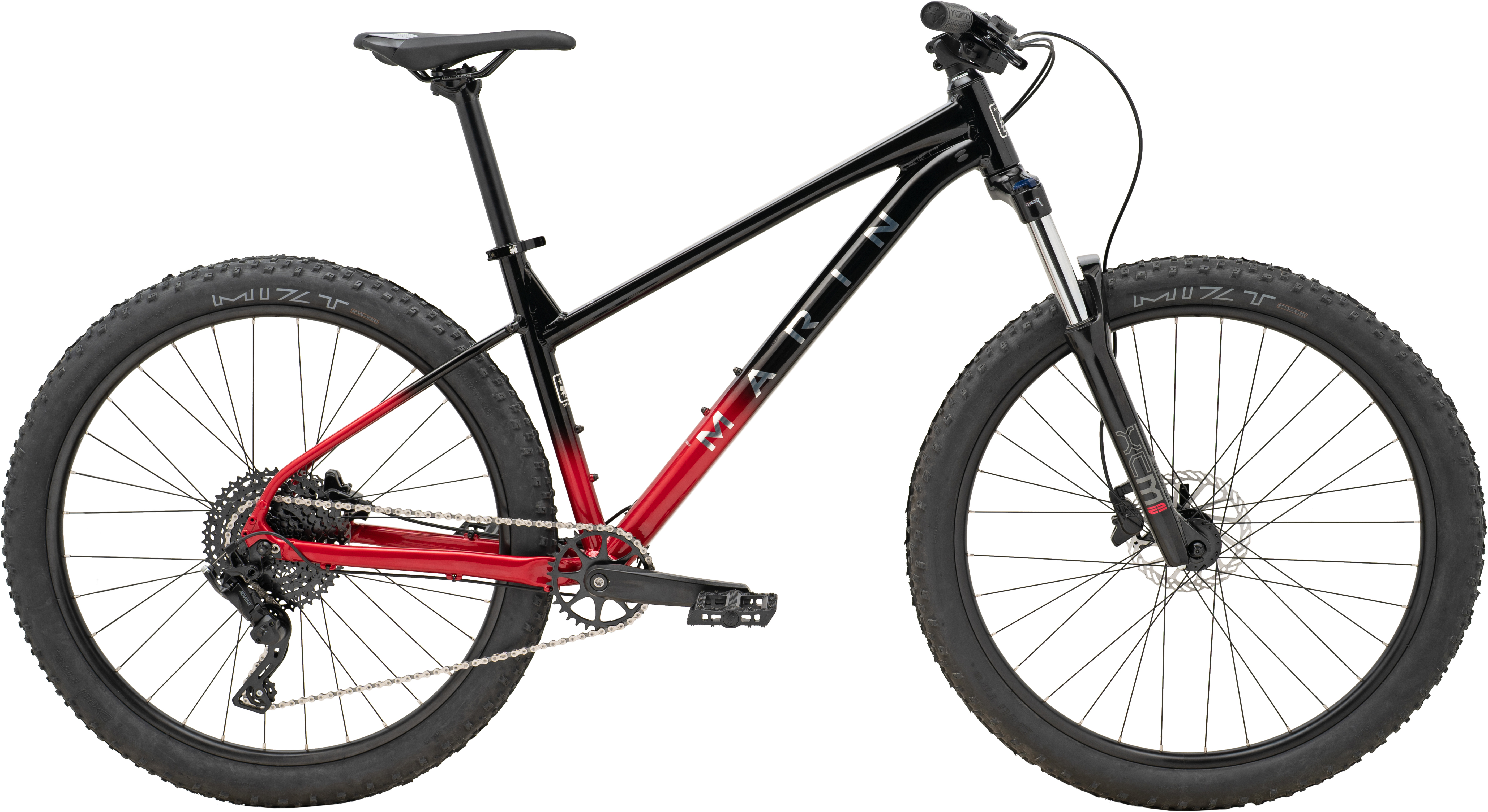 Велосипед 27,5" Marin WILDCAT TRAIL 3 рама - M RED/BLACK A5 фото 