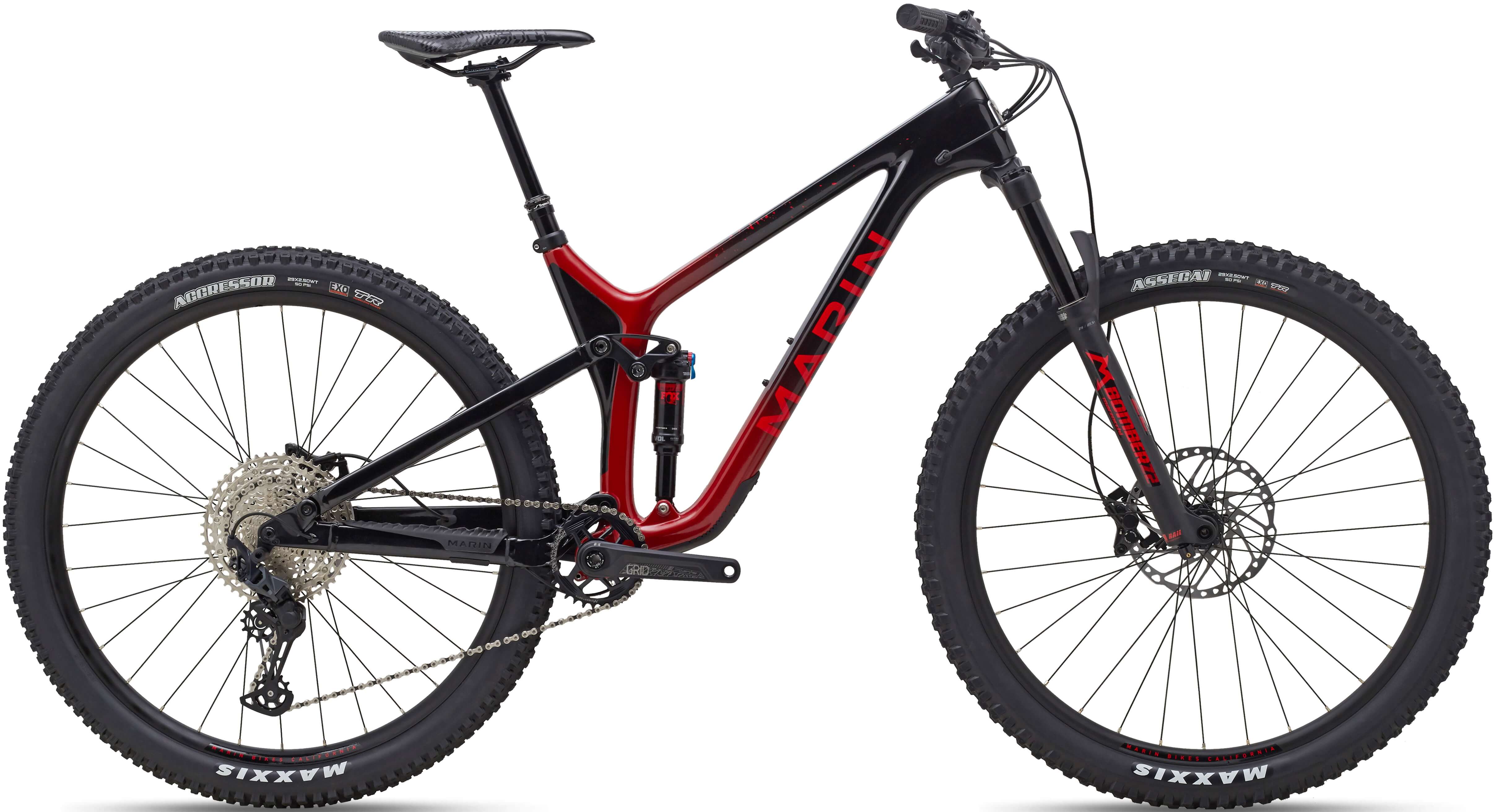 Велосипед 29" Marin RIFT ZONE Carbon 1 рама - XL RED A5 фото 