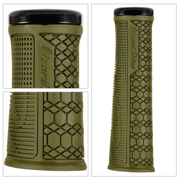 Гріпси Lizard Skins GRADIENT Lock-On, 136мм, olive green фото 2
