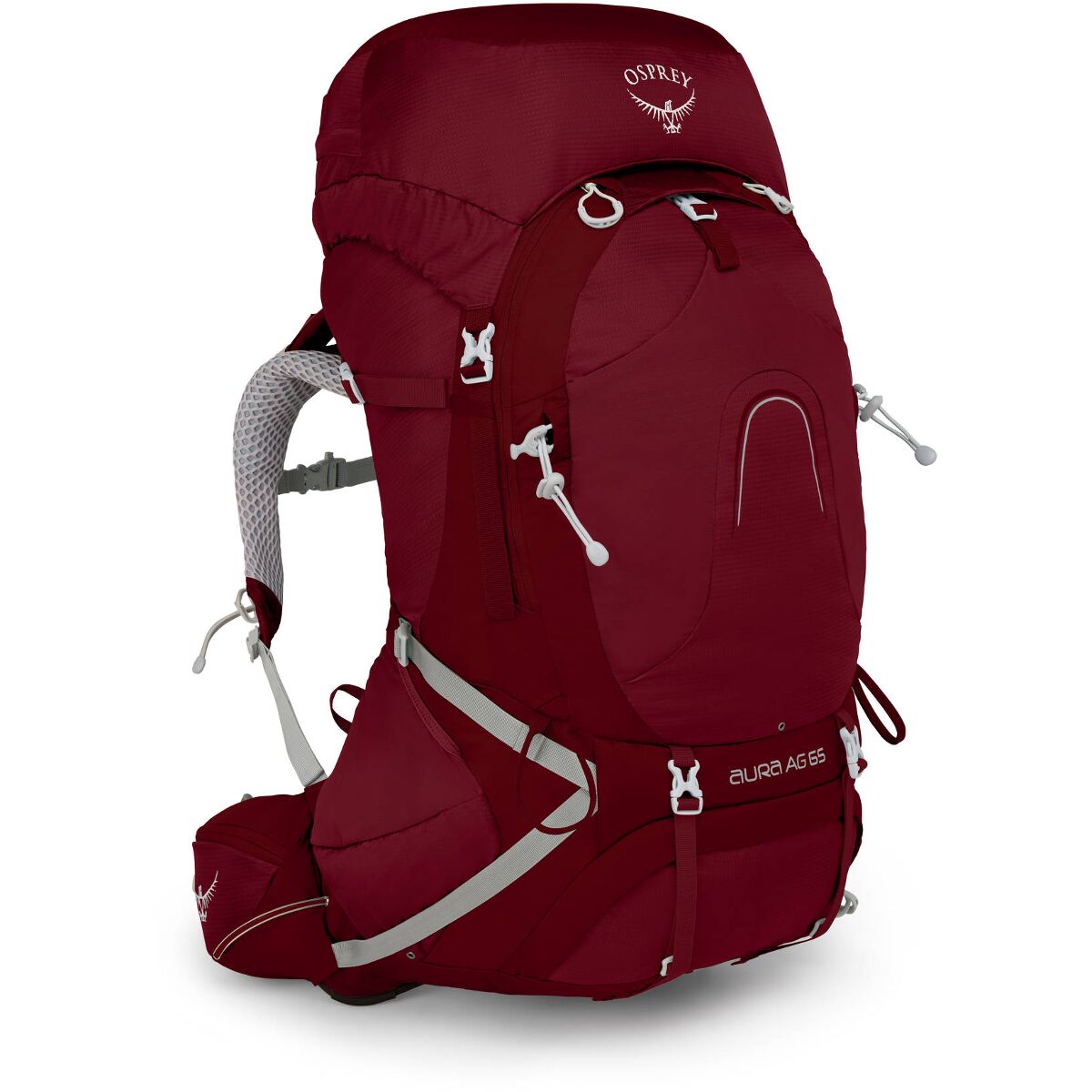 Рюкзак Osprey Aura AG 65 M Gamma Red фіолетовий фото 