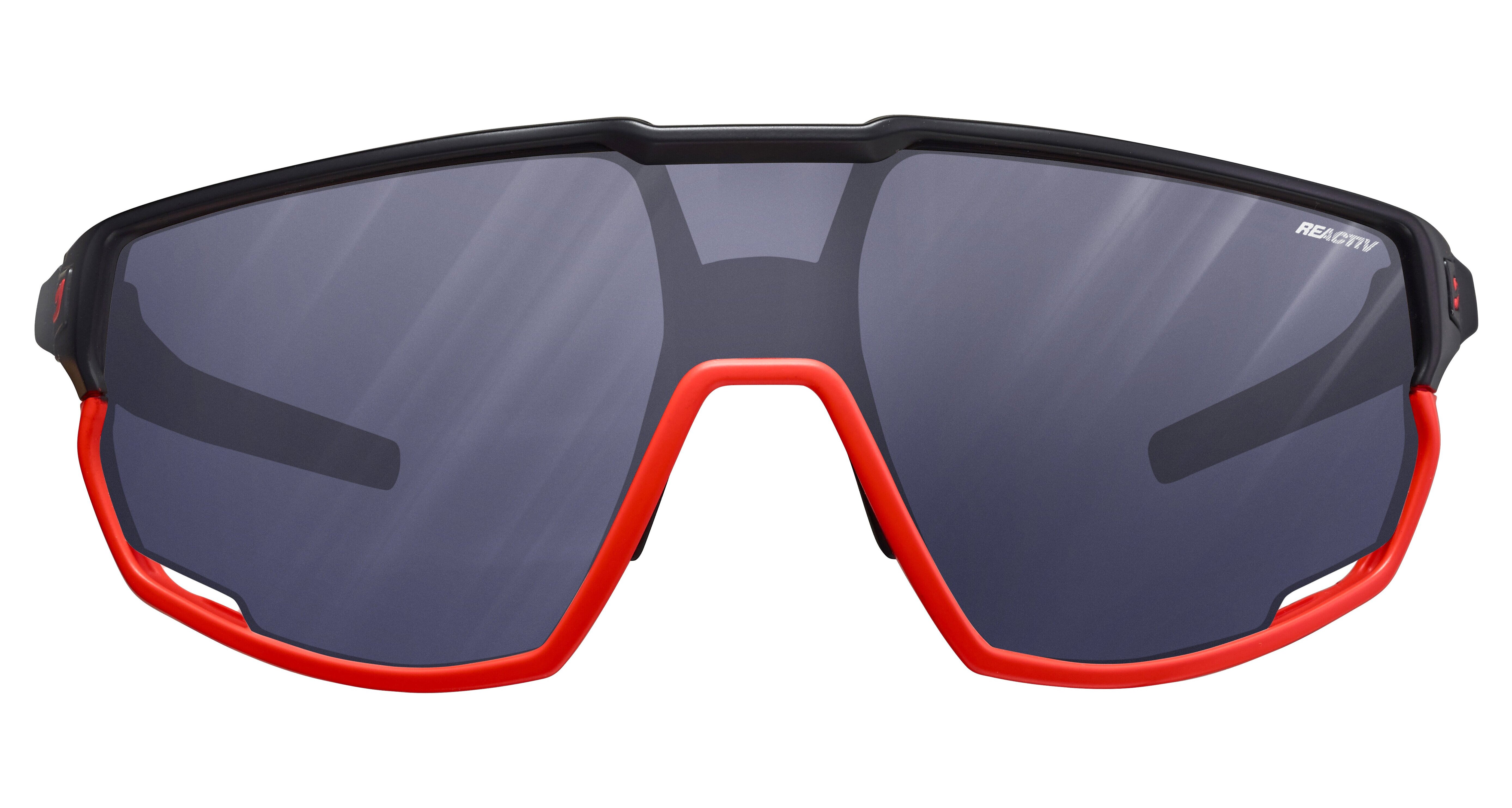 Очки Julbo RUSH REACTIV PERFOMANCE 0-3, оранжево-черные, фотохромная линза фото 2