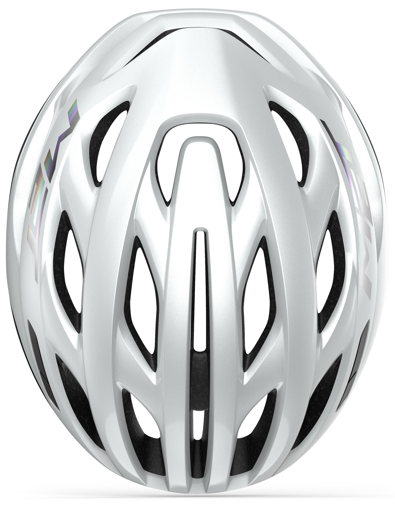 Шолом Met ESTRO MIPS CE розмір L (58-61), White Holographic Glossy фото 4