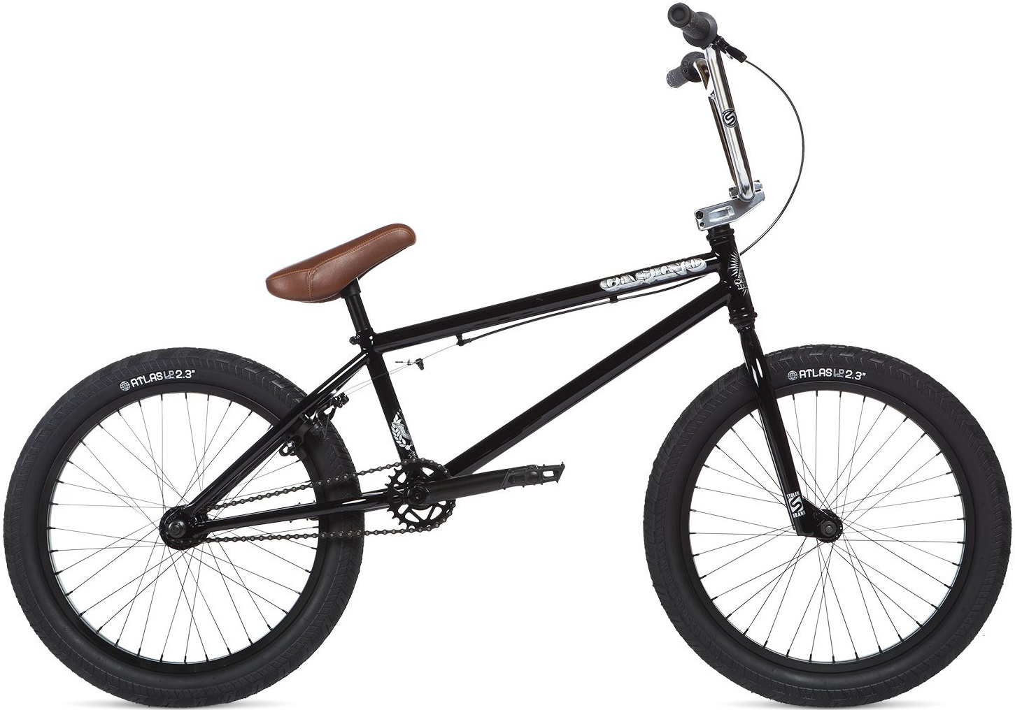 Велосипед 20" Stolen CASINO рама - 20.25" 2020 BLACK & CHROME PLATE фото 1