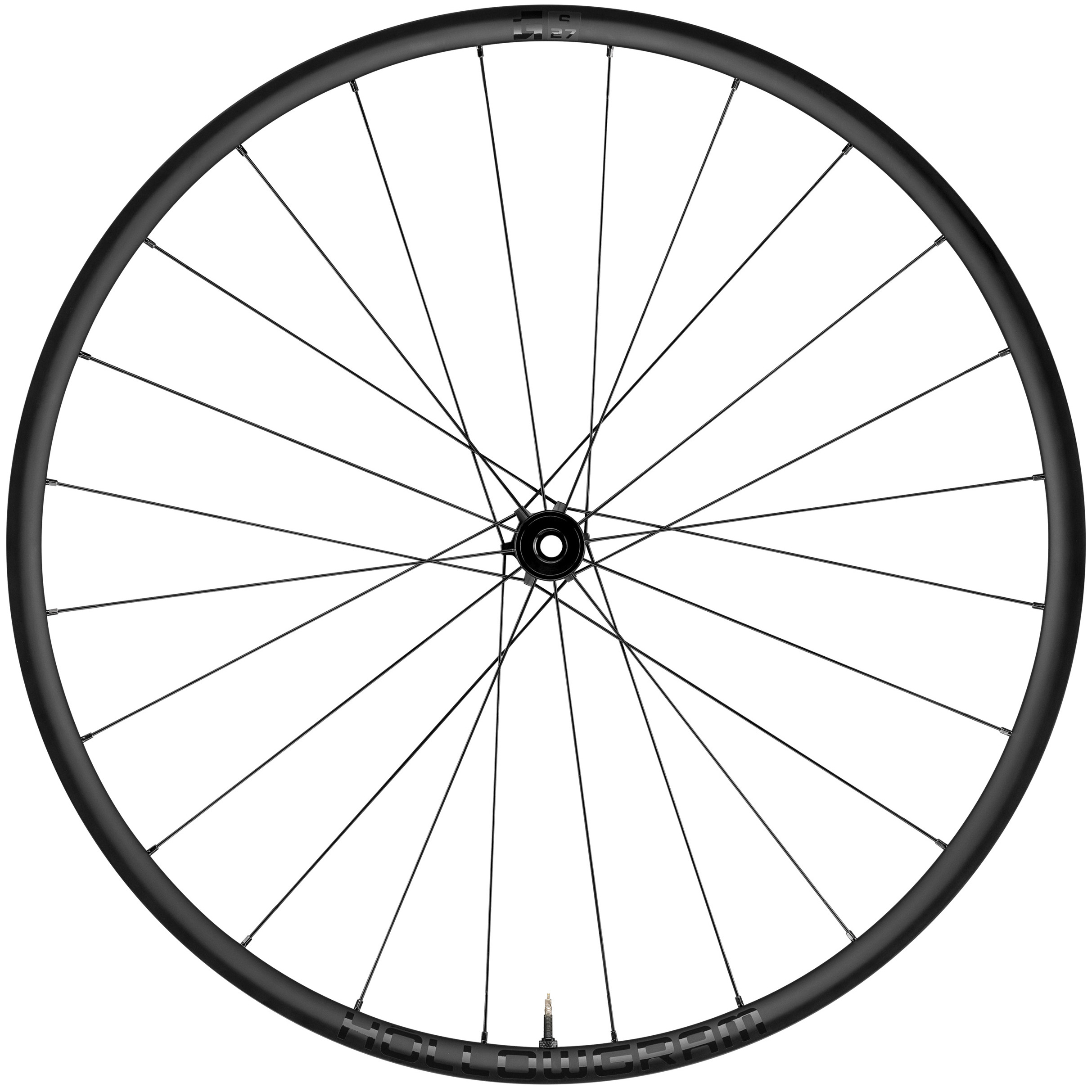 Колесо пер. 700C Cannondale Gravel HollowGram G-S 27,  карбоновый обод, втулка 100x12mm, CenterLock фото 