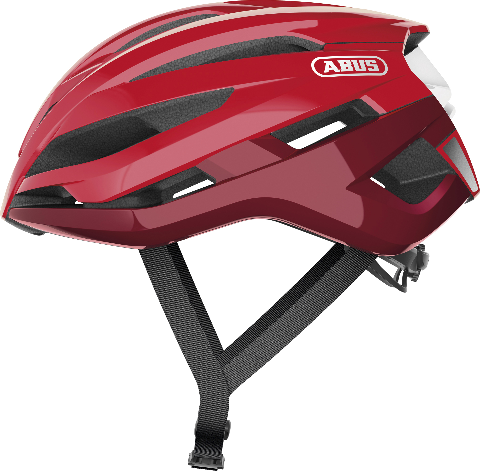 Шлем ABUS STORMCHASER, размер S (51-55 см), Blaze Red, красно-черный фото 