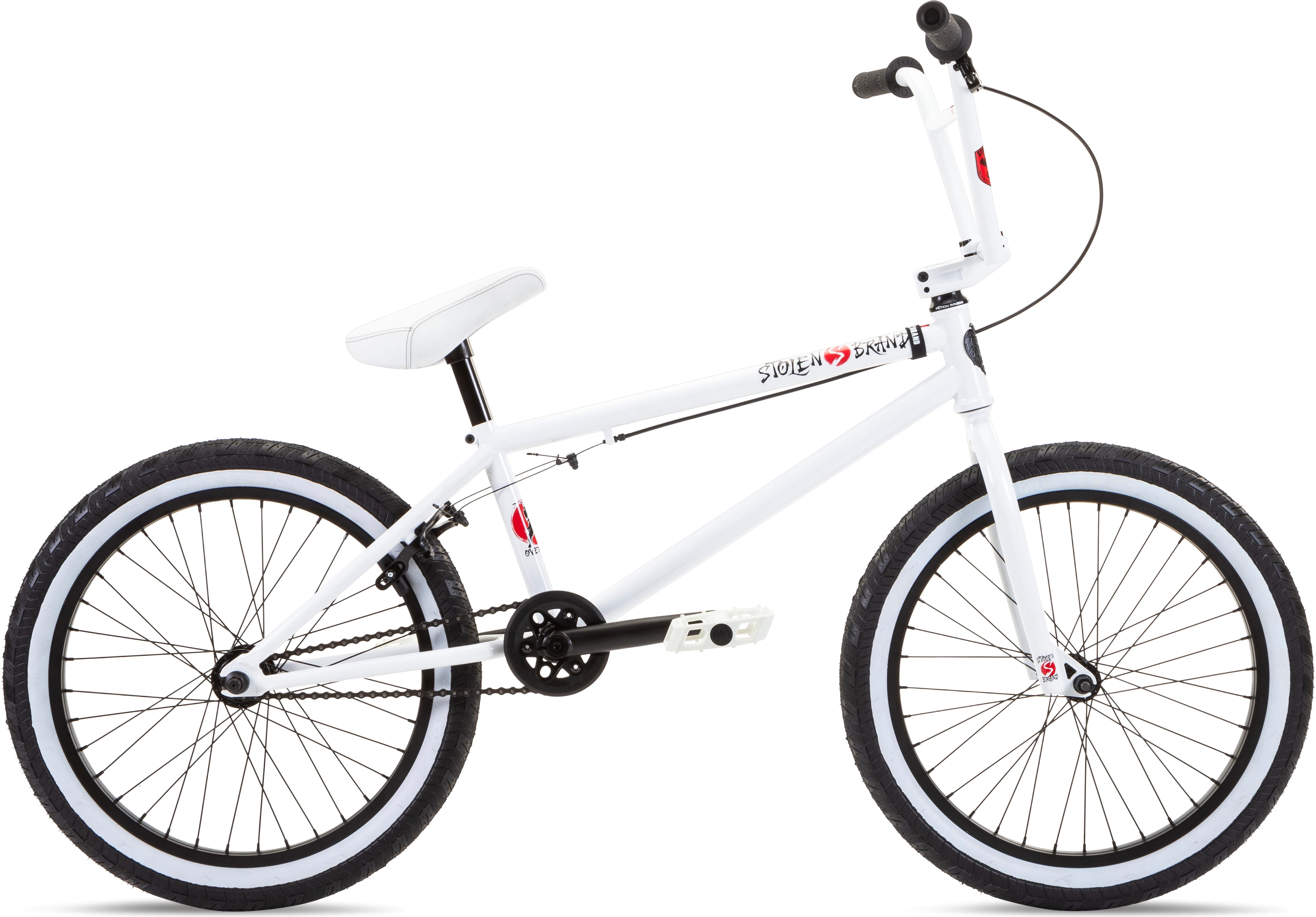 Велосипед 20" Stolen OVERLORD 20.75" SNOW BLIND WHITE A3 фото 