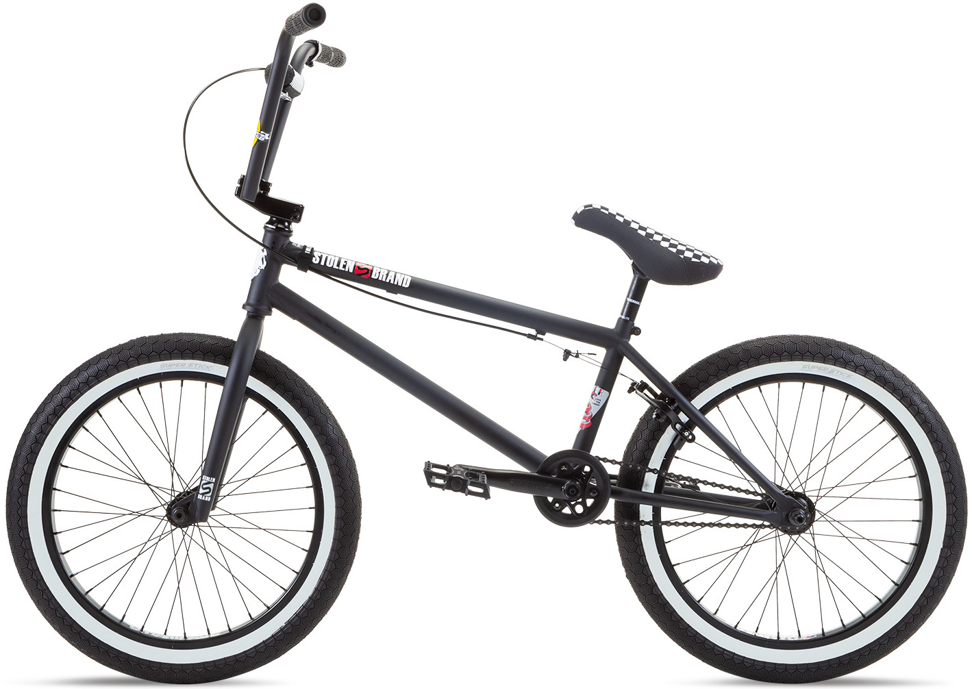 Велосипед 20" Stolen SINNER FC LHD 21.00" FAST TIMES BLACK (Pivotal seat) A2 фото 