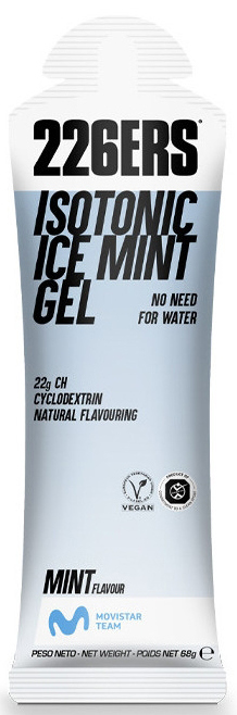 Гель 226ERS Isotonic Energy Ice 22г вуглеводів м'ята 68г фото 