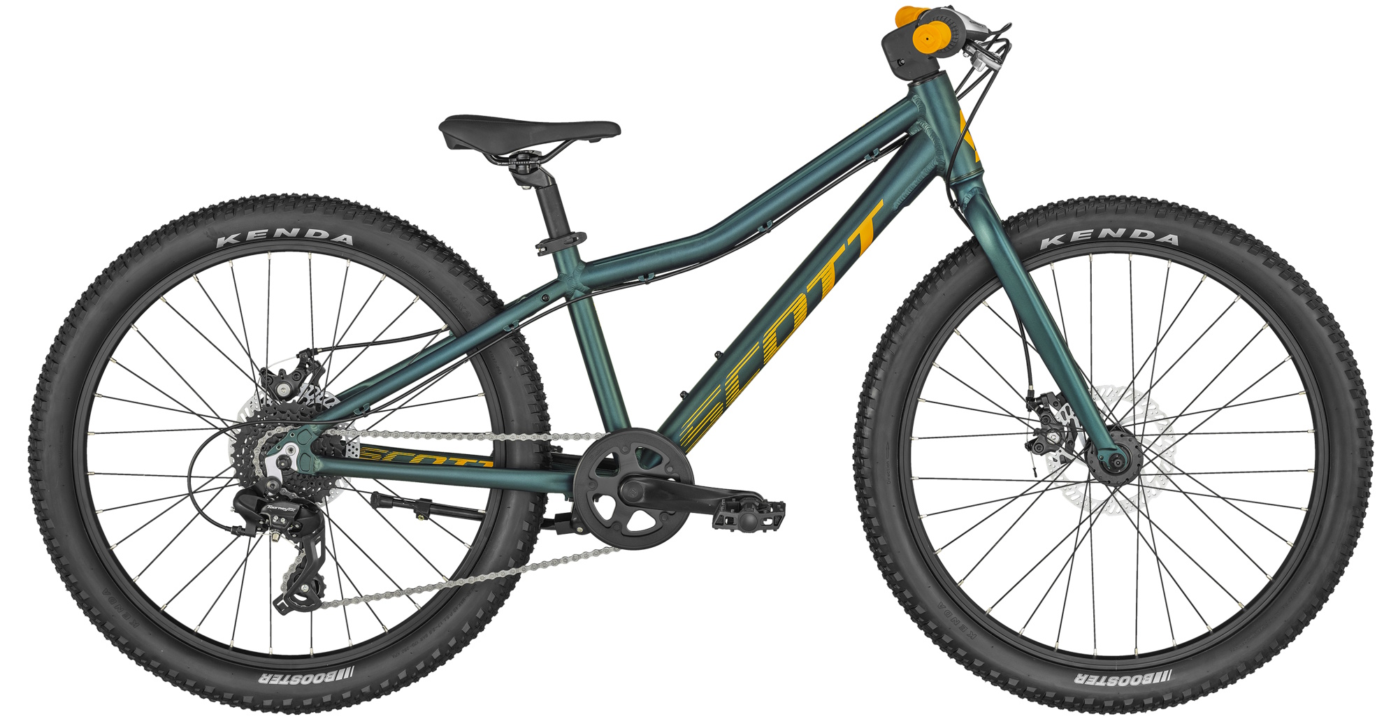 Велосипед 24" Scott SCALE 24 RIGID (KH) OS, зеленый A5 фото 