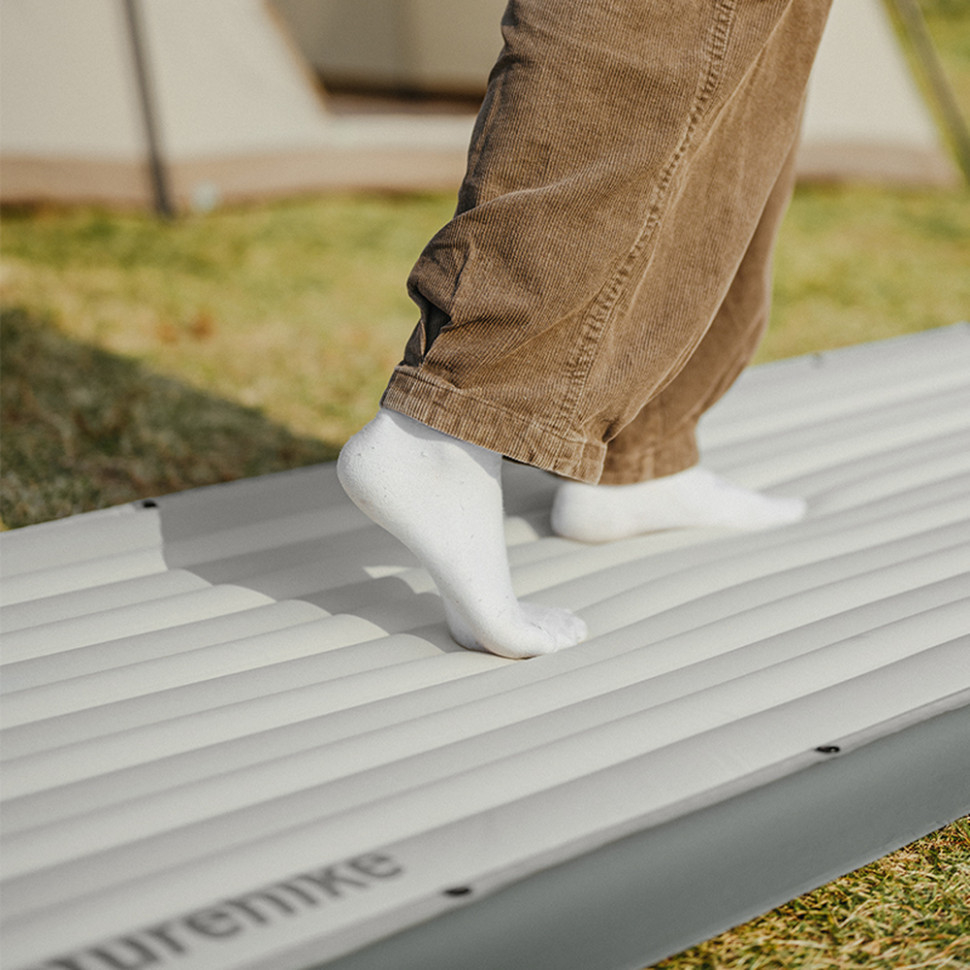 Матрац надувний Naturehike CNK2450WS034, 198х68х9.5 см, білий фото 4