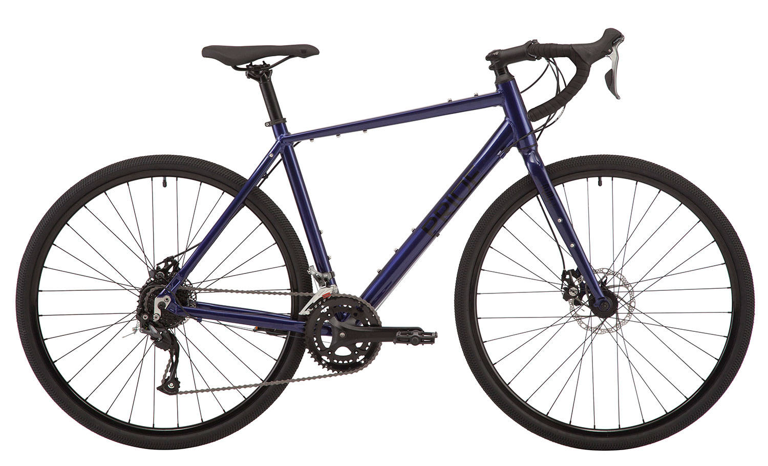 Велосипед 28" Pride ROCX 8.1 рама - M 2020 DARK/BLUE/BLACK, синий фото 1