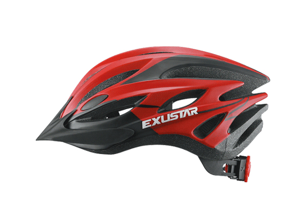 Шолом EXUSTAR BHM107 розмір S/M 55-58см червоний фото 