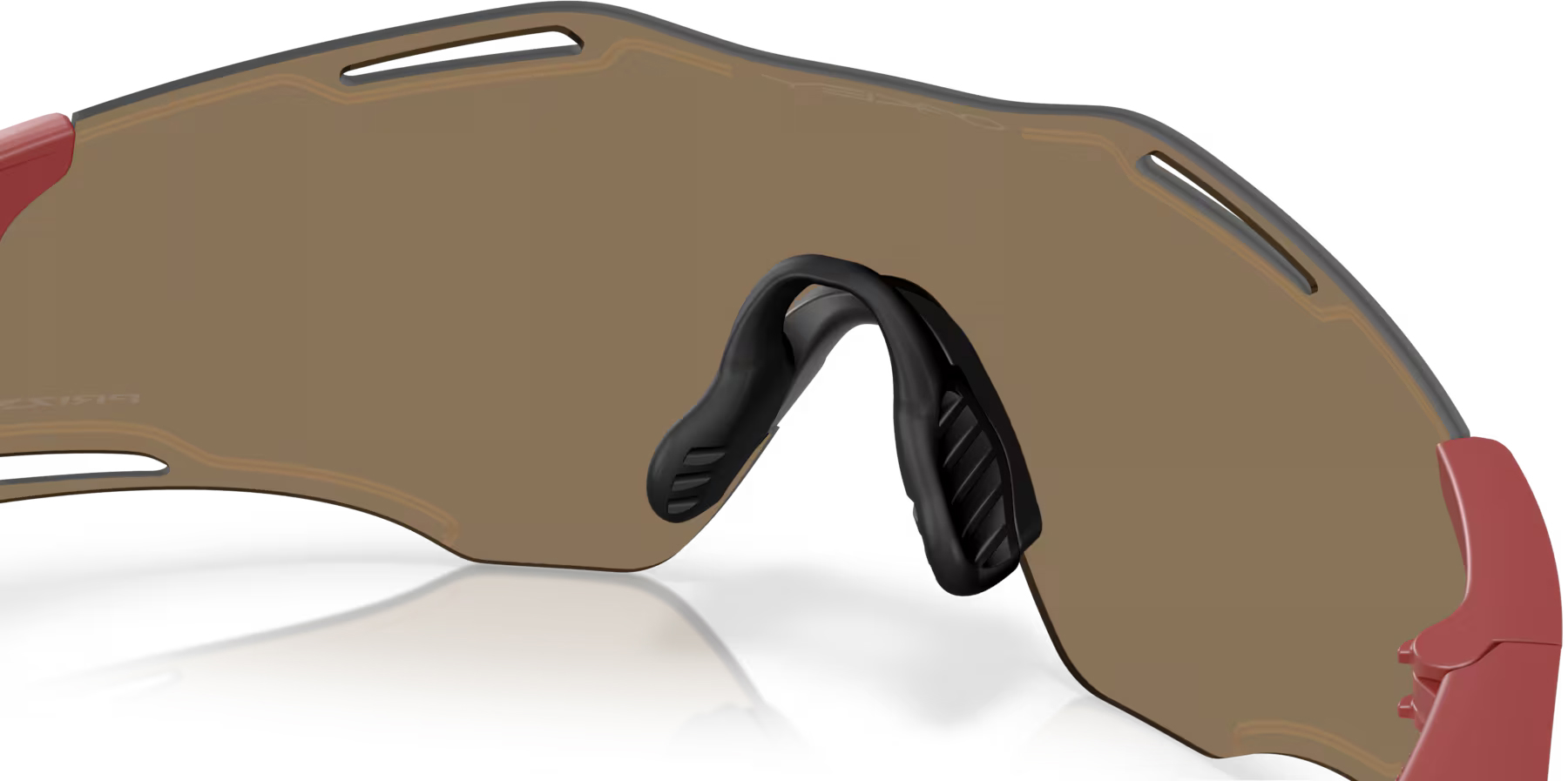 Окуляри Oakley CYBR ZERO Matte Iron Red / Prizm 24K фото 5
