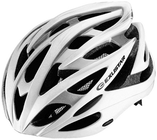 Шлем EXUSTAR BHM106 размер S/M 55-58см белый фото 