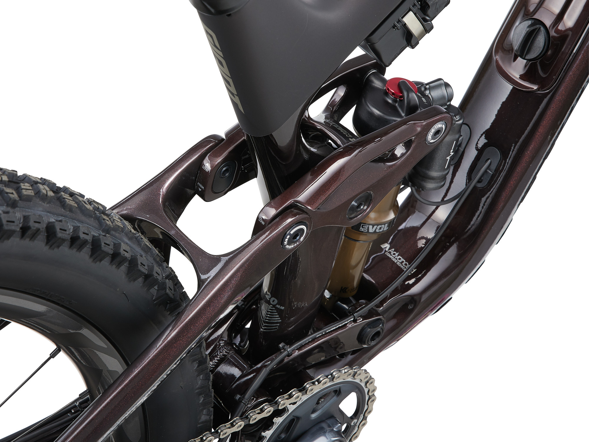 Велосипед 29" Giant TRANCE ADVANCED PRO 29 1 рама - M Gloss Cordovan/Matt Cordovan A3 фото 8