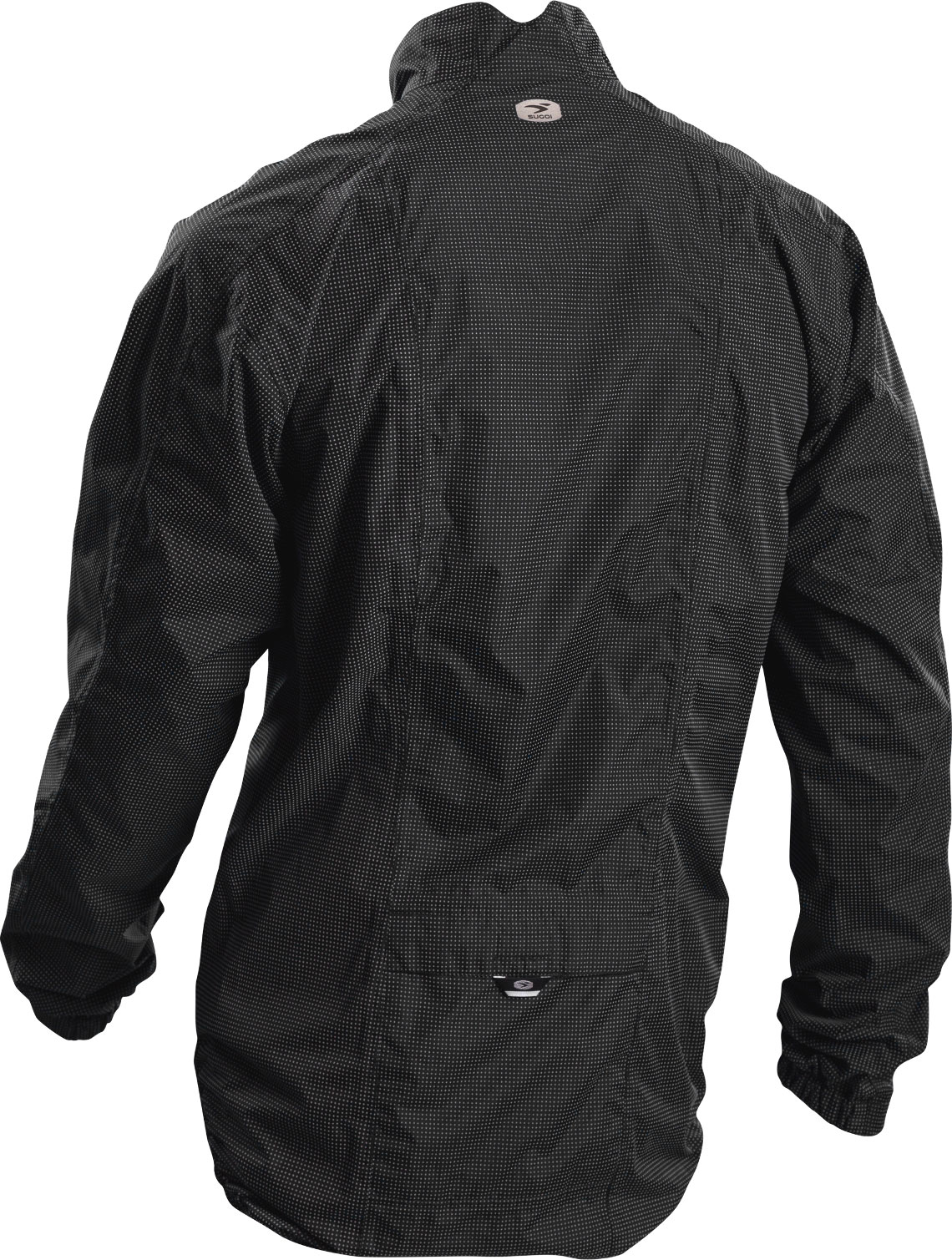 Куртка Sugoi ZAP BIKE, светоотражающая ткань, мужская, BLK (чёрный), M фото 2