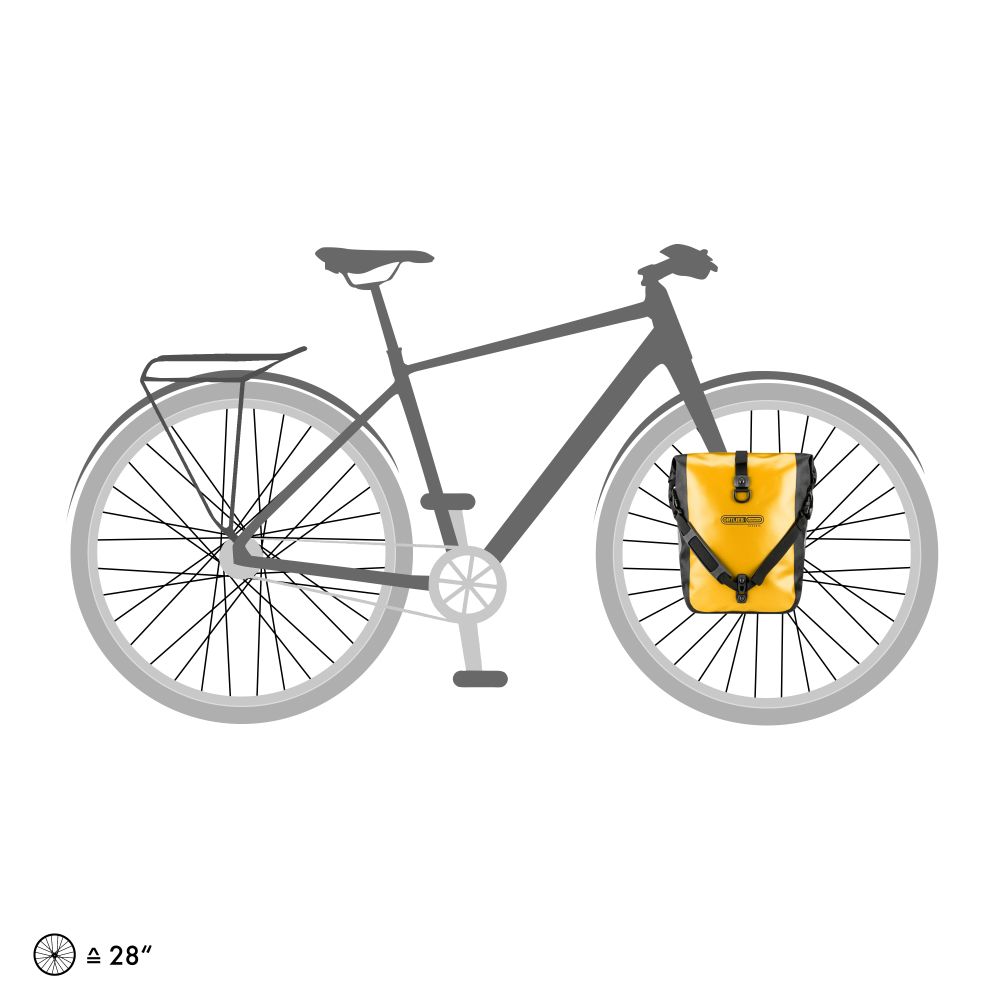 Гермосумка велосипедна Ortlieb Sport-Roller Classic sunyellow-black, 12,5 л фото 5