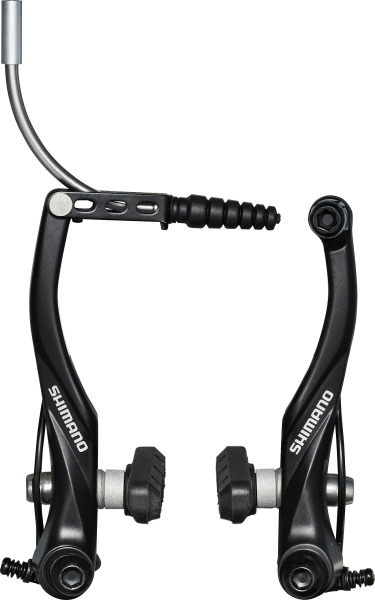 Гальмо Shimano BR-T4000, V-brake, заднє, чорний фото 