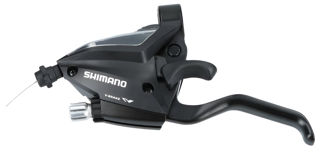 Моноблок лев. Shimano ST-EF500, 2-ск, черный фото 
