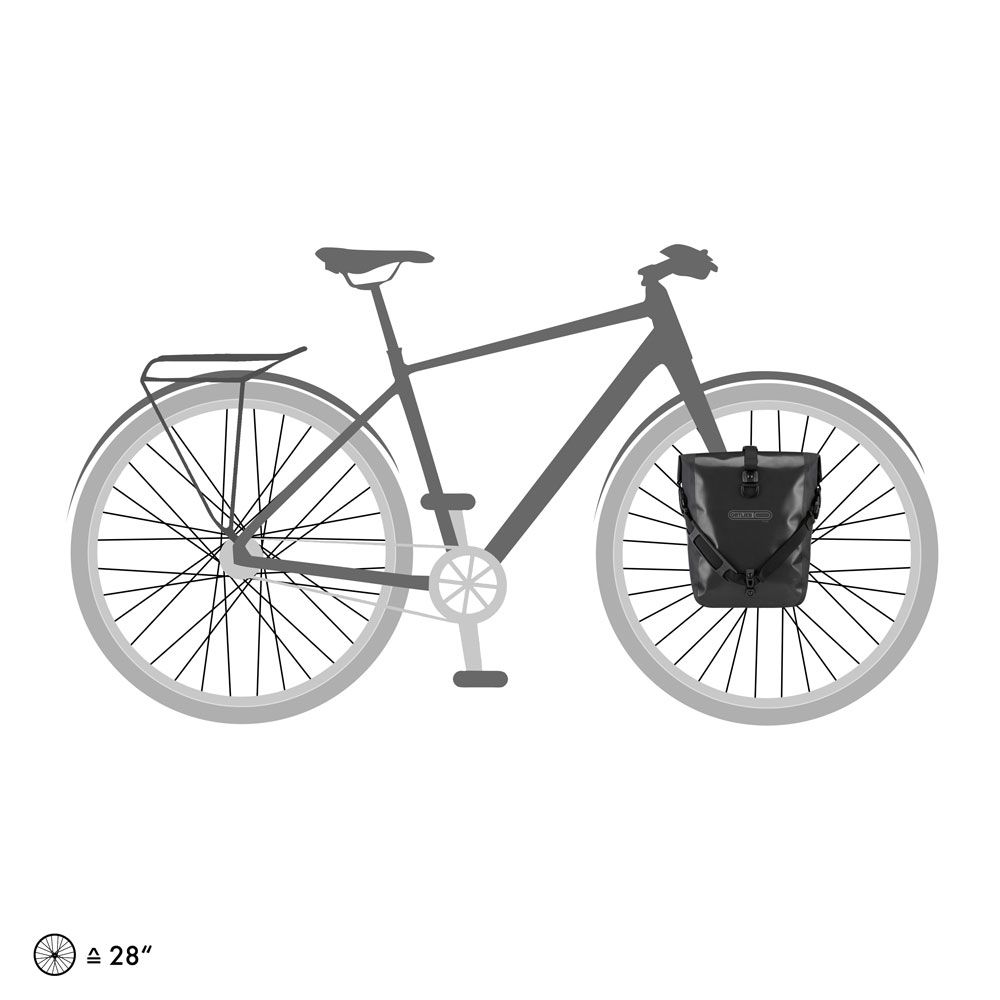 Гермосумка велосипедна Ortlieb Sport-Roller Free black, 12,5 л фото 4