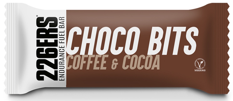 Батончик 226ERS Endurance Fuel Choco bits Energy кофе/шоколад 60г фото 