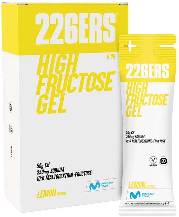 Гель 226ERS High FRUCTOSE 6x80g LEMON фото 