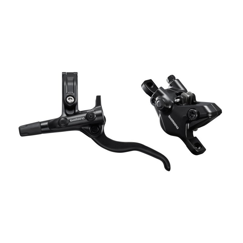 Тормоз дисковый гидравлический Shimano MT410-1 передний (левая ручка BL-MT4100, калипер BR-MT410, J-kit гидролиния 1000мм) фото 
