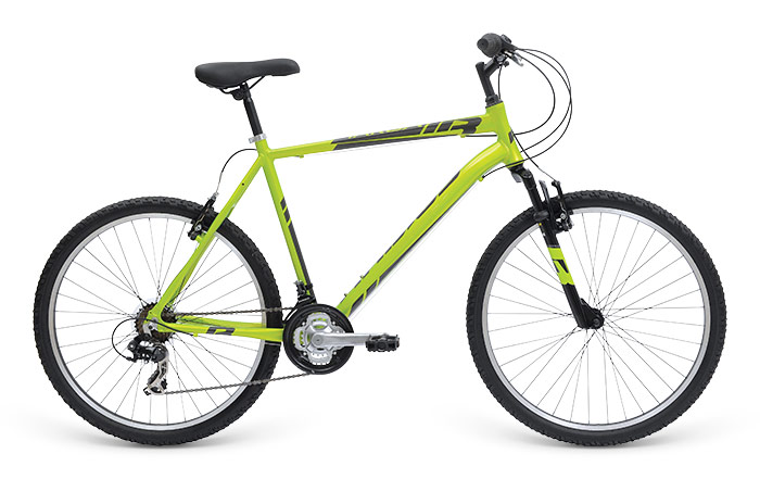 Велосипед 26" Radius Targa AL рама - 14.5" Gloss Lime / Gloss Black / Gloss Charcoal фото 