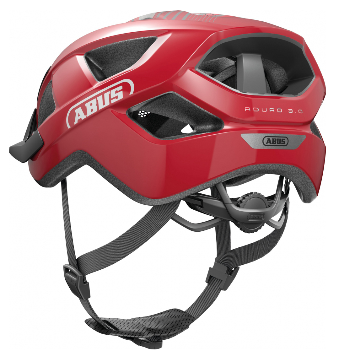 Шолом ABUS ADURO 3.0, розмір L (58-62 см), Blaze Red, червоно-чорний фото 5