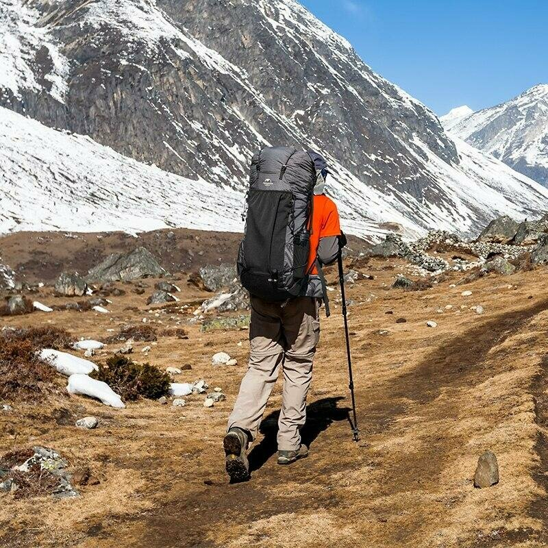 Рюкзак Naturehike Rock NH20BB113, 40+5 л, черный фото 4