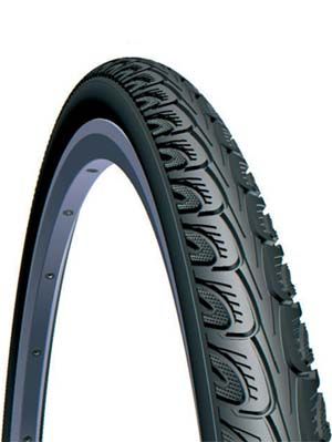 Покрышка 24x1 3/8 (37-540) Rubena (Mitas) HOOK V69 Classic, серая для колясок фото 