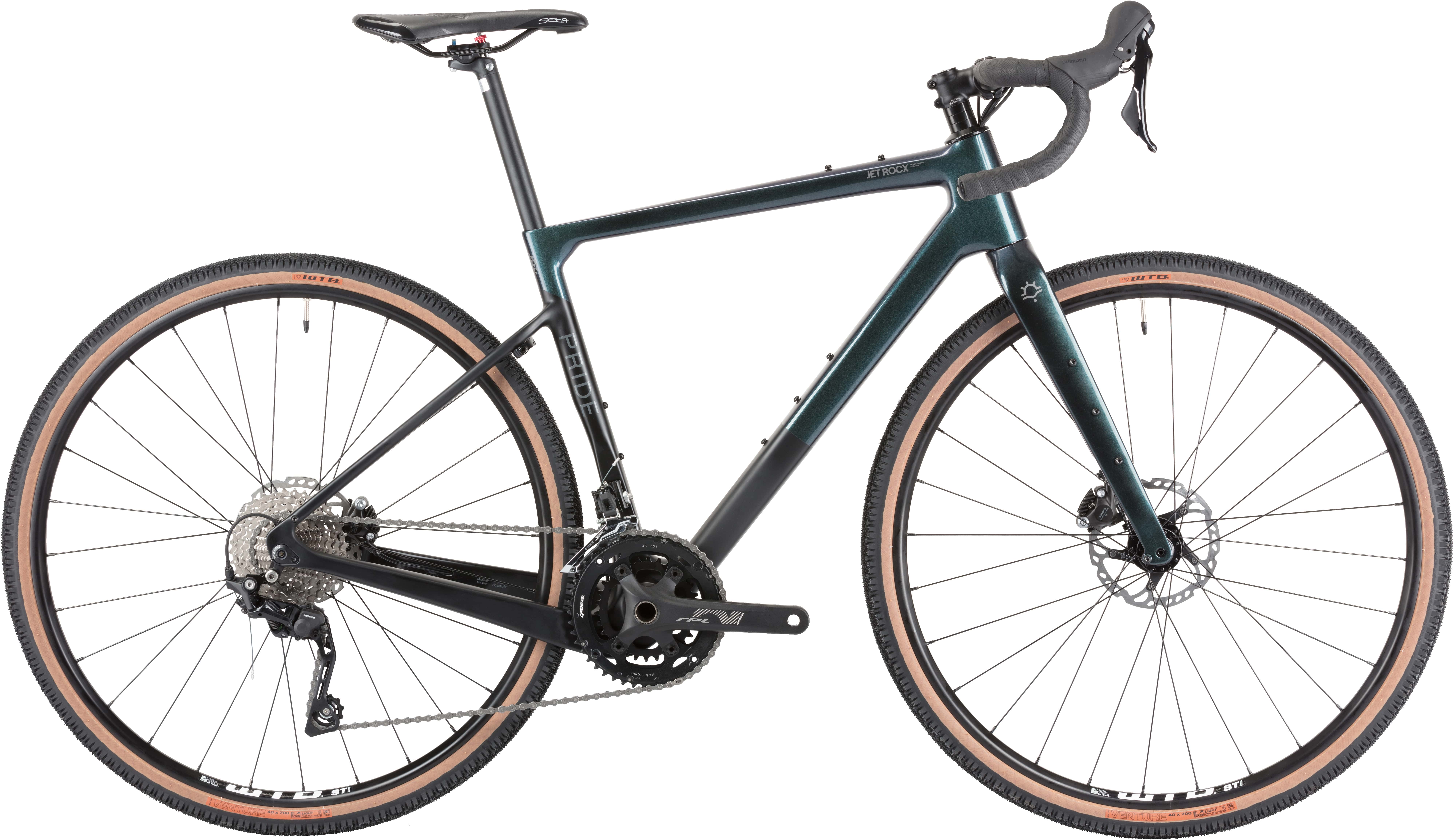Велосипед 28" Pride Jet Rocx 8.1 рама - L 2024 темно-зеленый