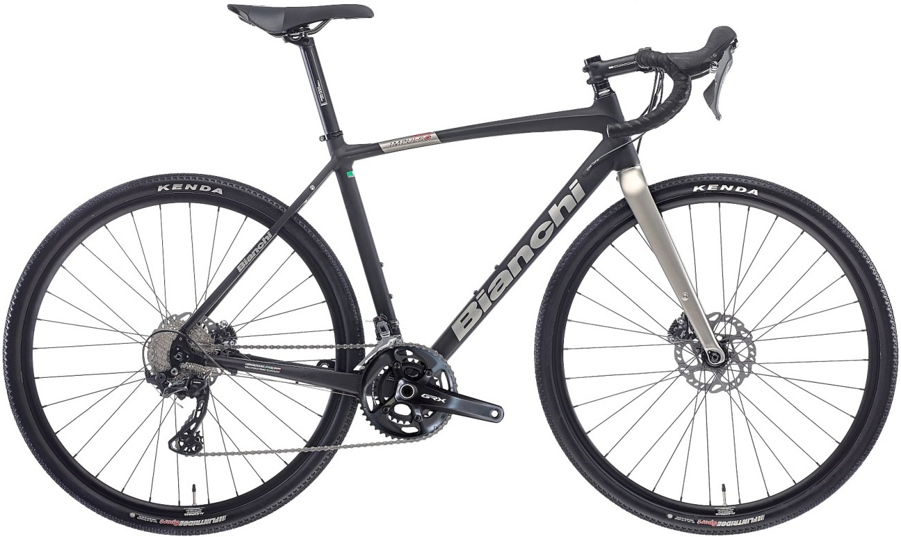 Велосипед 28" Bianchi IMPULSO ALLROAD GRX600 рама - 59 см 2021 Black/Titanium фото 