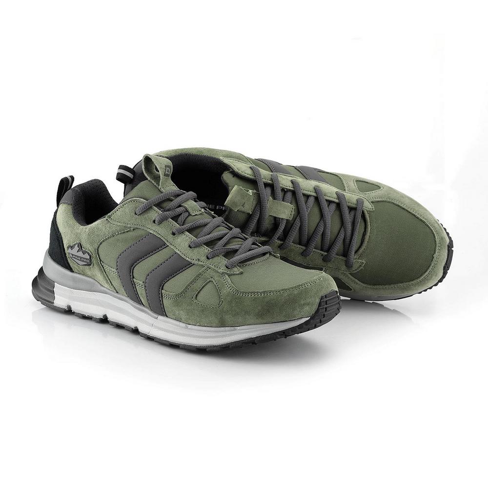 Кросівки Alpine Pro ELRED MBTT236 587 чоловічі, розмір 44, зелені фото 