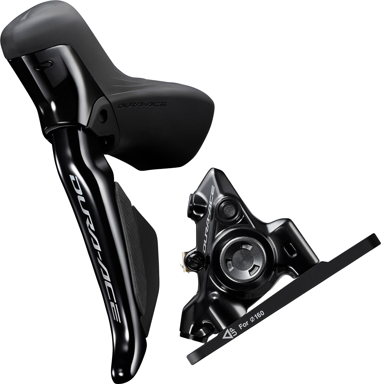 Тормоз дисковый гидравлический Shimano R9270 DURA-ACE Di2, передний (левая ручка, калипер, гидролиния 1000 мм) фото 