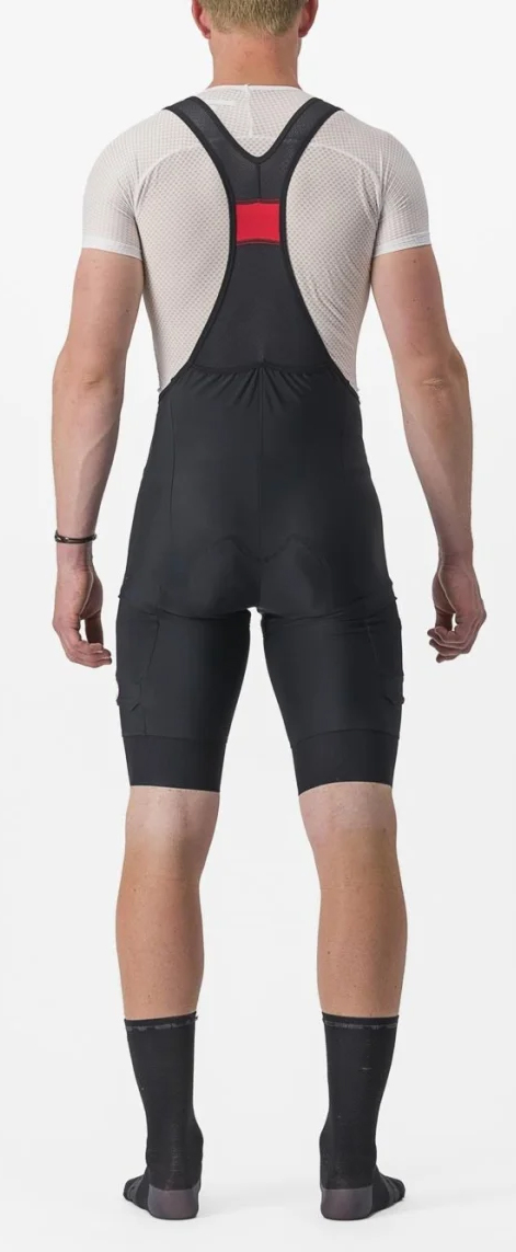 Велотрусы Castelli Unlimited Cargo на лямках мужские черные S фото 2
