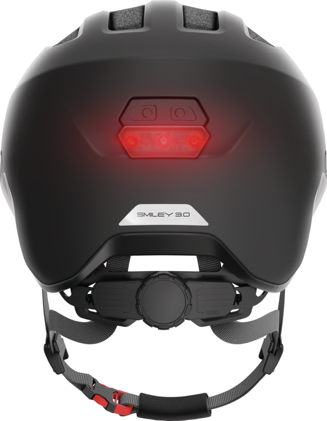 Шлем детский ABUS SMILEY 3.0 ACE LED, размер S (45-50 см), Velvet Black фото 3