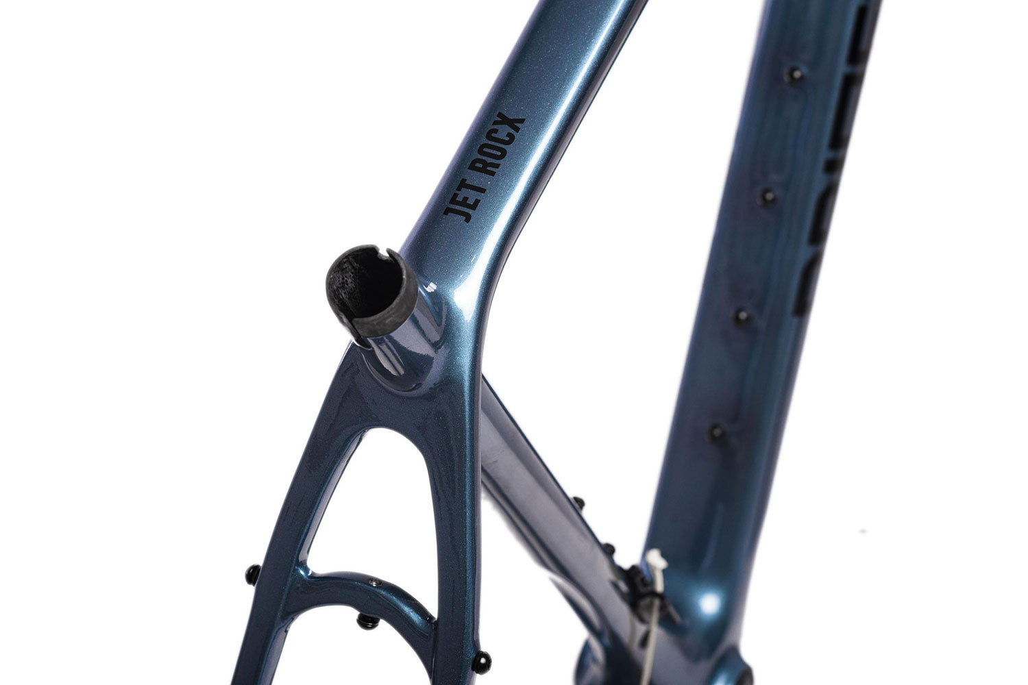 Рама 28" Pride Jet Rocx L 2022 серая + вилка фото 2