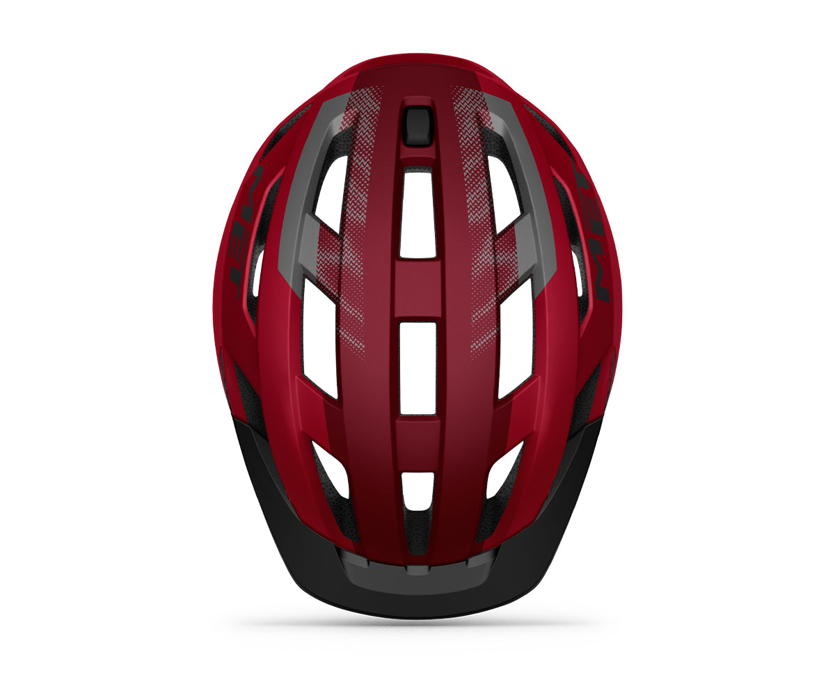 Шлем Met ALLROAD CE размер L, red black matt, черно-красный матовый фото 4