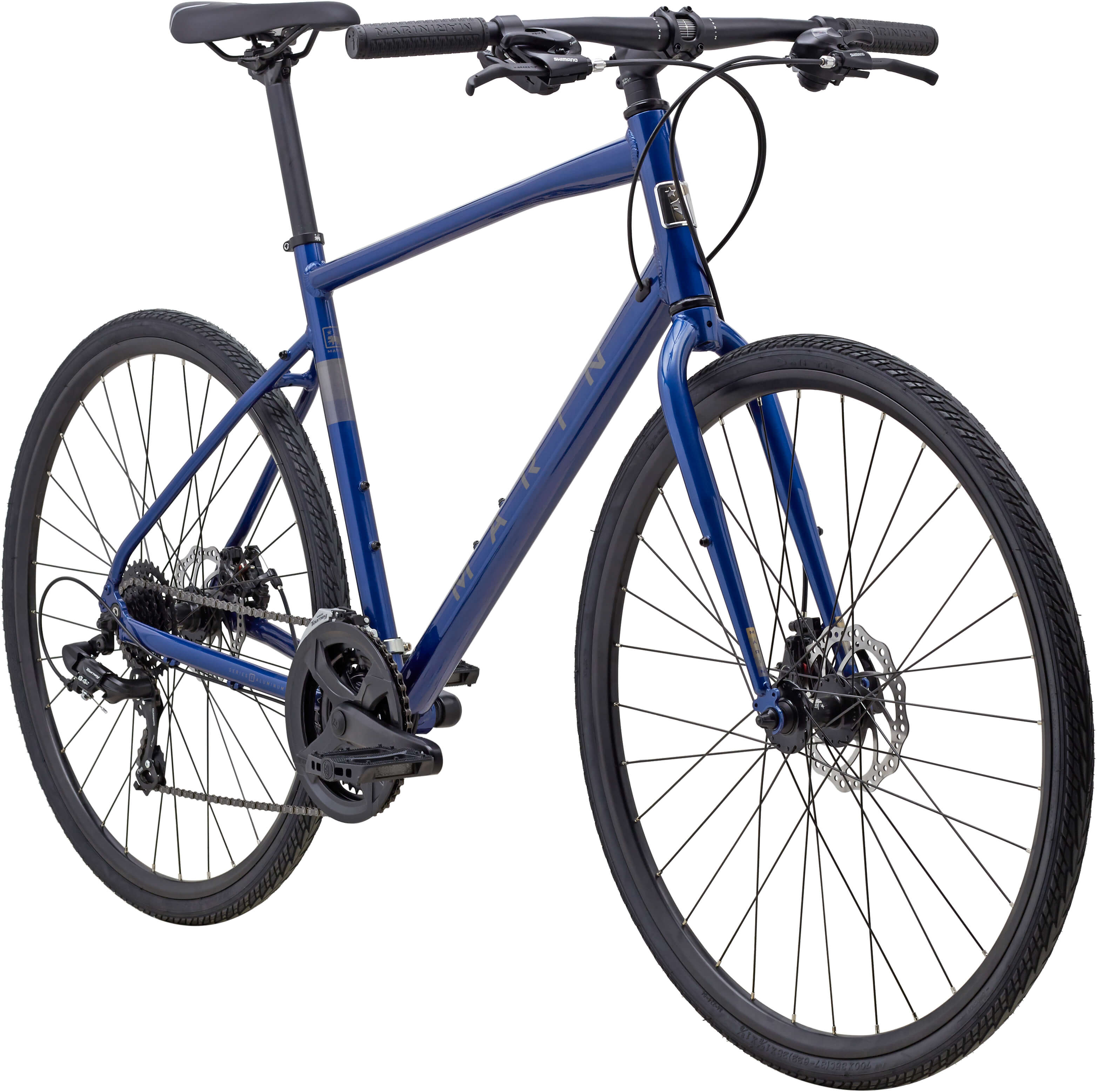 Велосипед 28" Marin Fairfax 1 рама - M Gloss Blue/Grey A5 фото 2