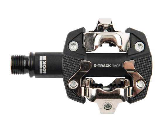 Педаль Look X-TRACK RACE, композит, ось chromoly 9/16", черная фото 